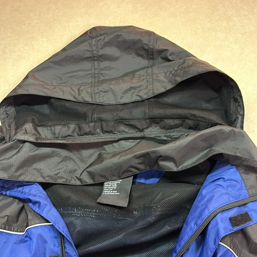 Sierra Sport Waterproof, Windproof, Breathable Hooded Rain Suit Nylon Jacket XXL